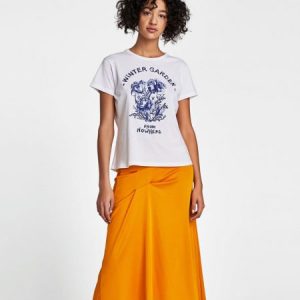 Printed Round Neck T-shirt